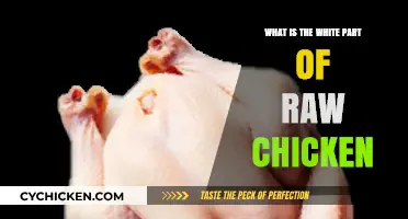 Understanding the White Part of Raw Chicken: Facts and Safety Tips