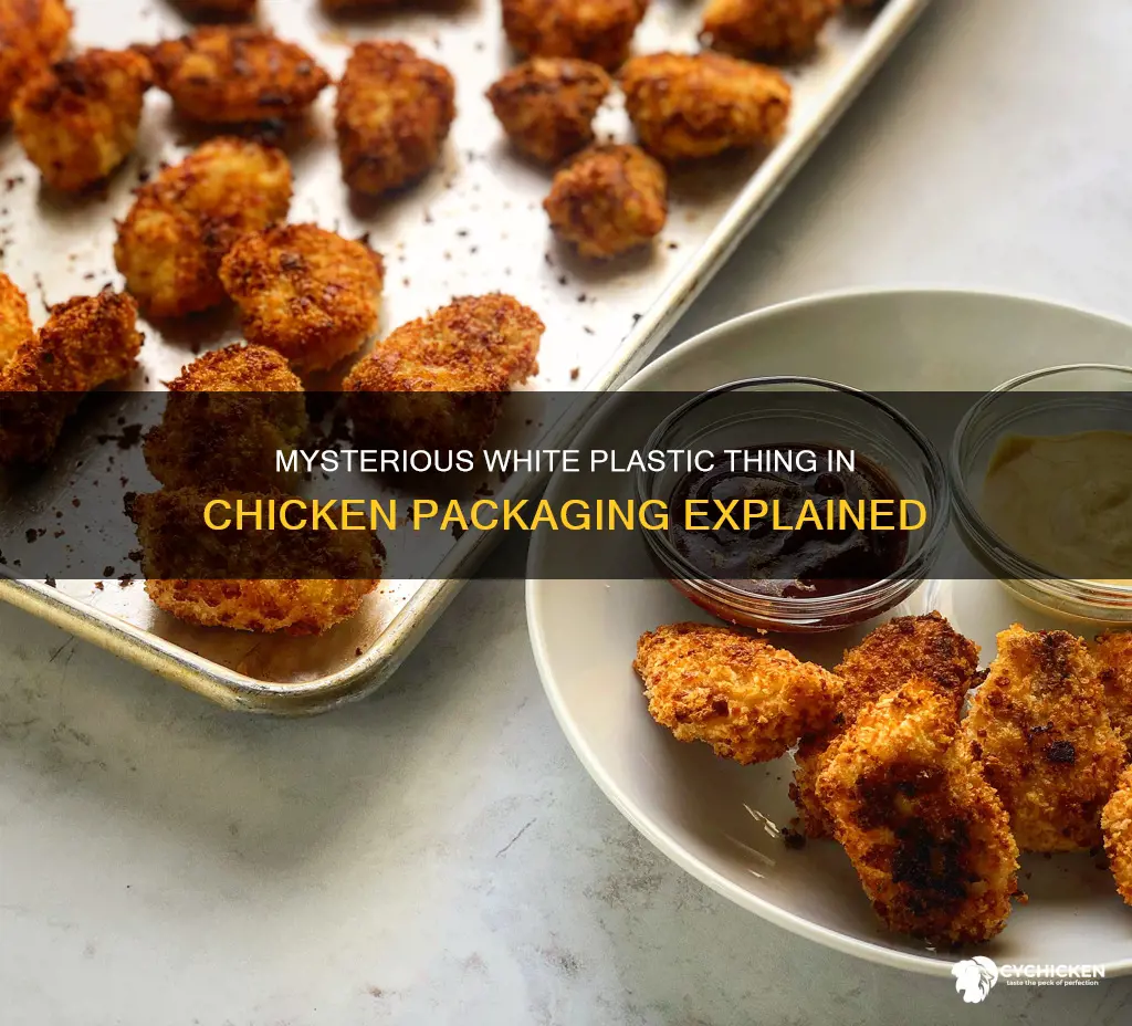 what is the white plastic thing on baking chicken