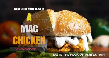Unveiling the Creamy Mystery: What's in Mac Chicken's White Sauce?