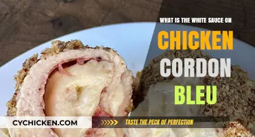 Unveiling the Creamy White Sauce in Chicken Cordon Bleu
