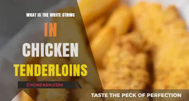 Understanding the White String in Chicken Tenderloins: Causes and Concerns