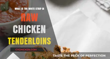 Chicken Tenderloins: What's the White Strip?