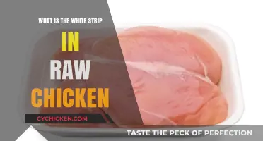 Understanding the White Strip in Raw Chicken: Causes and Safety Tips