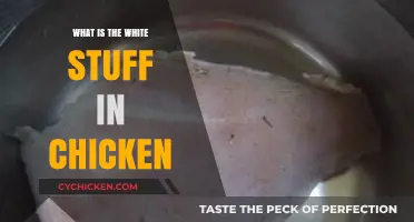 Understanding the White Substance in Chicken: Facts and Myths Explained