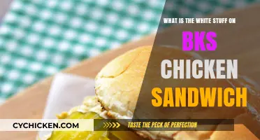 Unveiling the Mystery: What's the White Stuff on BK's Chicken Sandwich?