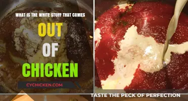 The Mystery of White Chicken Liquid