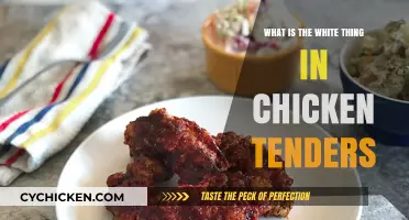 Unveiling the Mystery: What's the White Stuff in Chicken Tenders?