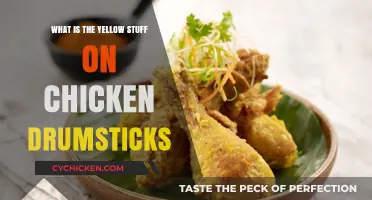 Understanding the Yellow Substance on Chicken Drumsticks: Facts and Safety
