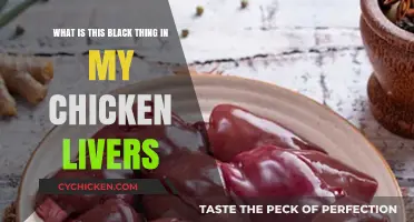 Black Mystery in Chicken Livers: What's This?