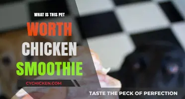 Understanding Your Pet's Value on Chicken Smoothie: A Comprehensive Guide