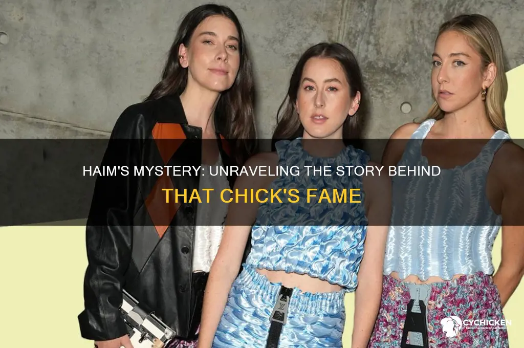 what is up with that chick from haim