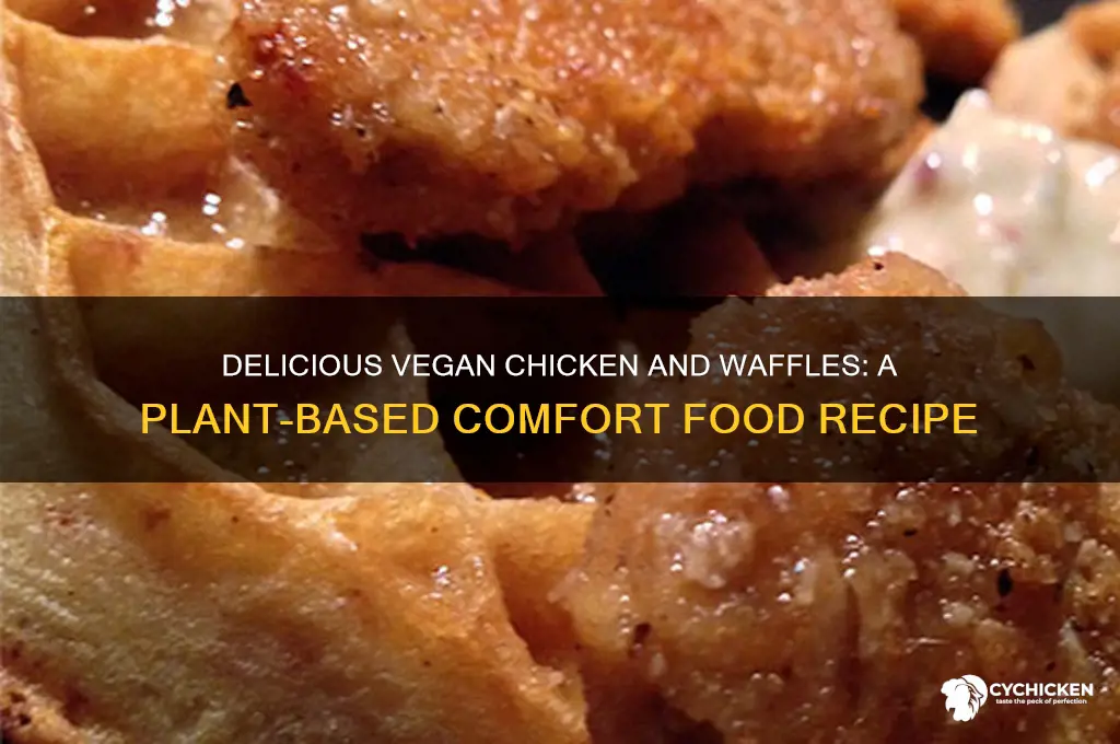 what is vegan chicken and waffle recipe