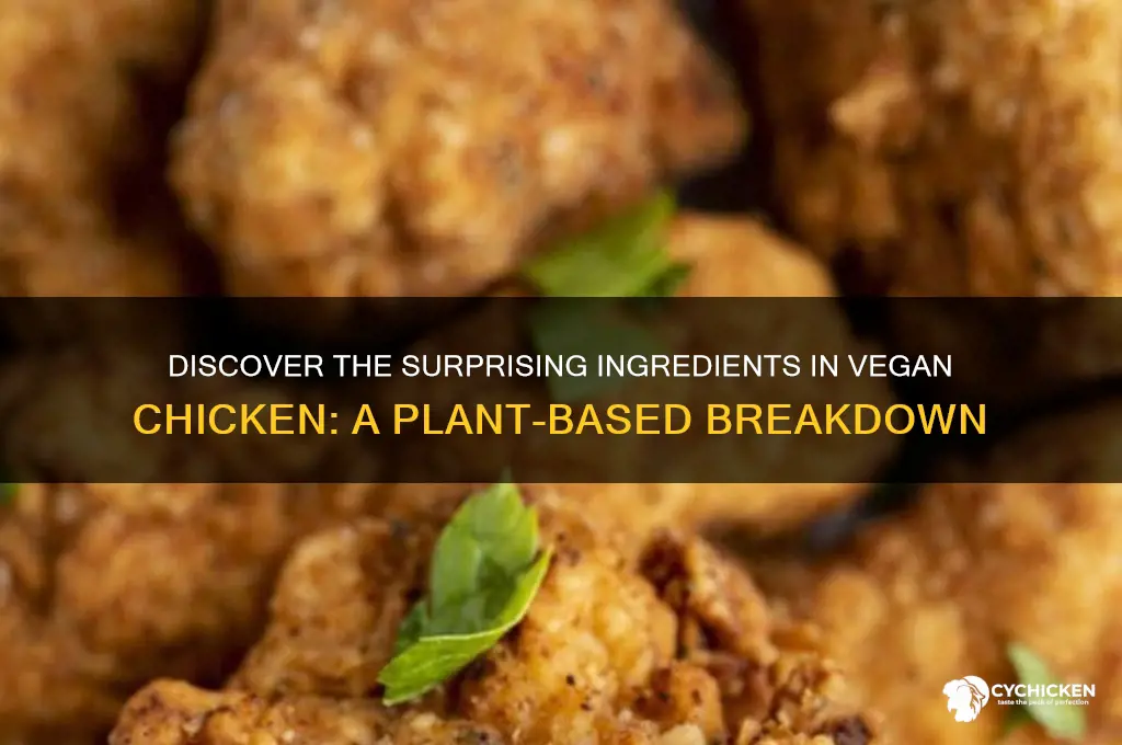 what is vegan chicken made out of