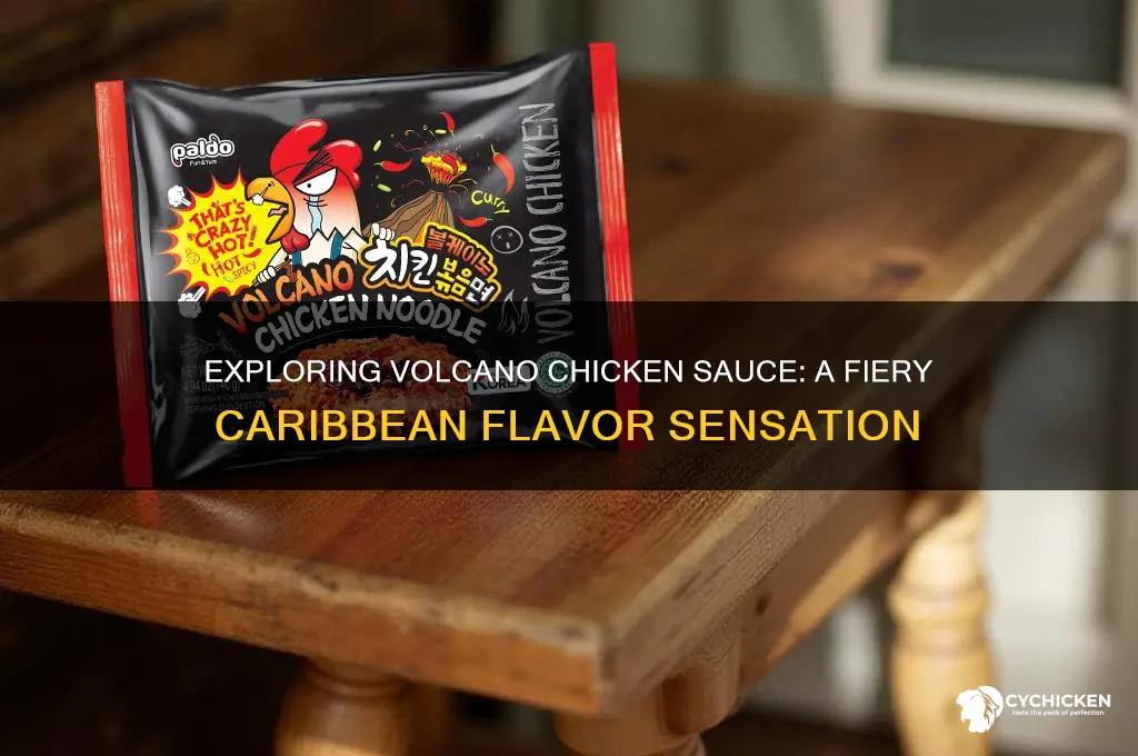 what is volcano chicken sauce