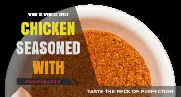 Wendy's Spicy Chicken Seasoning Secrets: Unveiling the Fiery Flavor Blend