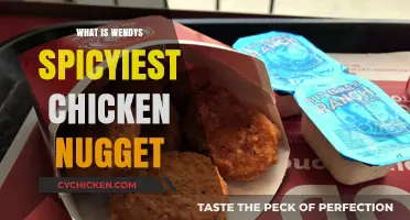 Wendy's Spiciest Chicken Nugget: A Fiery Flavor Adventure Unveiled