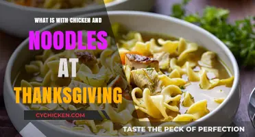 Why Chicken and Noodles Sneak Onto Thanksgiving Tables: Unraveling the Trend