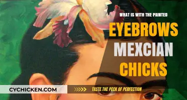 Painted Eyebrows Trend: Unveiling Mexican Women's Unique Beauty Expression