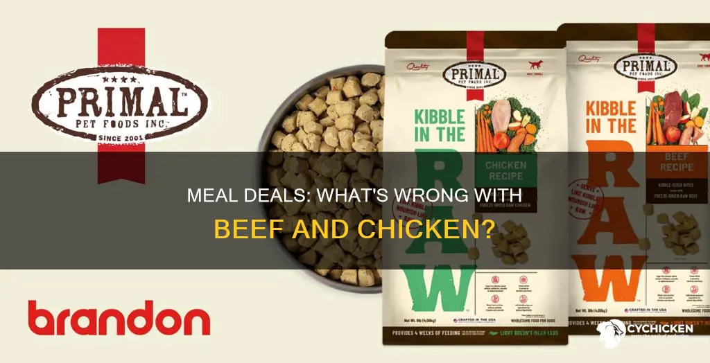 what is wrong with beef meal chicken meal etc