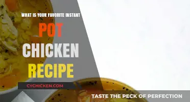 Delicious Instant Pot Chicken Recipes: A Foodie's Favorites