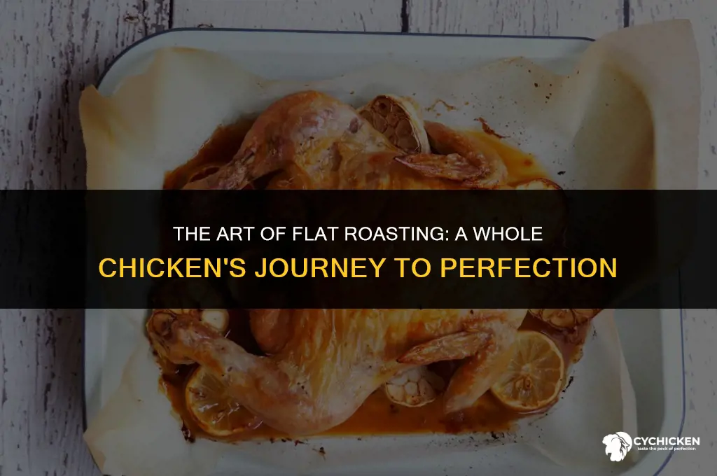 what its called when you flat cook whole chicken