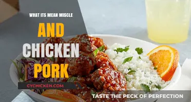 Understanding Miscle, Chicken, and Pork: A Culinary Clarification Guide