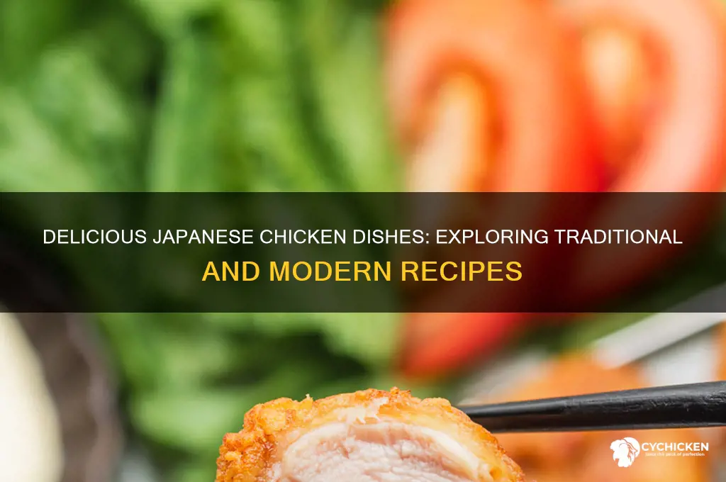 what japanese food is made from chicken