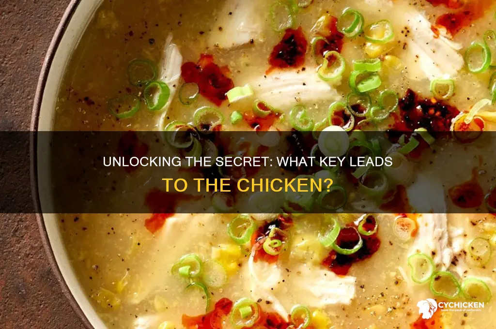 what key for lead to the chicken