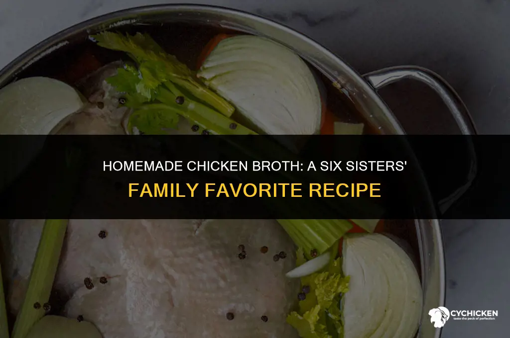 what kind chicken broth six sisters stuff