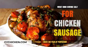 Choosing the Right Curing Salt for Perfect Chicken Sausage