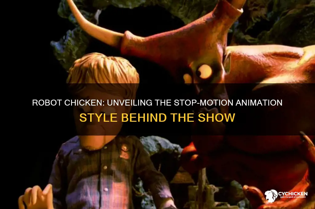 what kind of animation is robot chicken