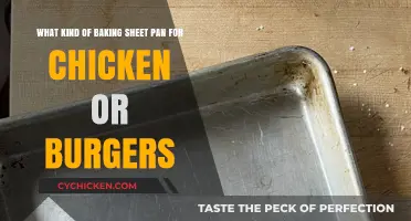Baking Sheet Pan: Chicken and Burgers Edition