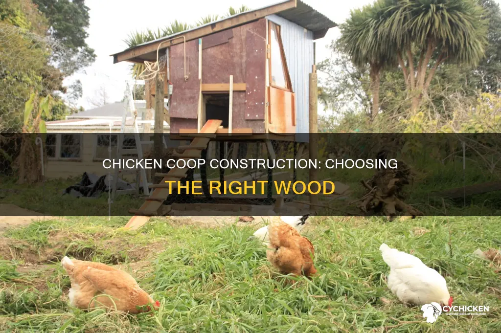 what kind of board to you build chicken coup