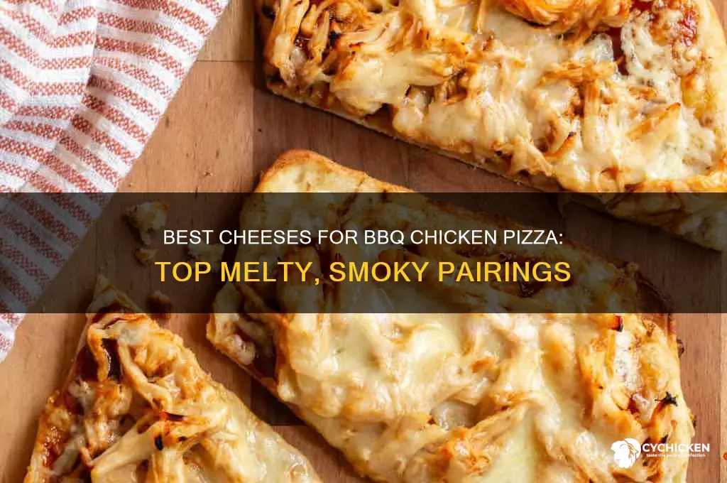 what kind of cheese for bbq chicken pizza