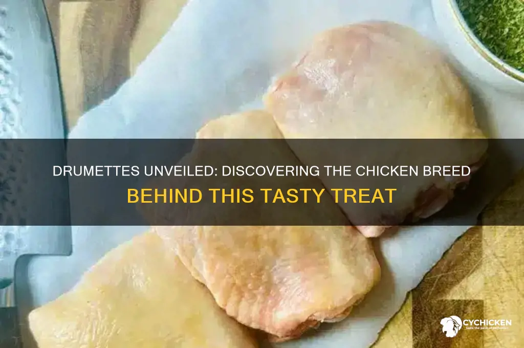 what kind of chicken do drumettes come from
