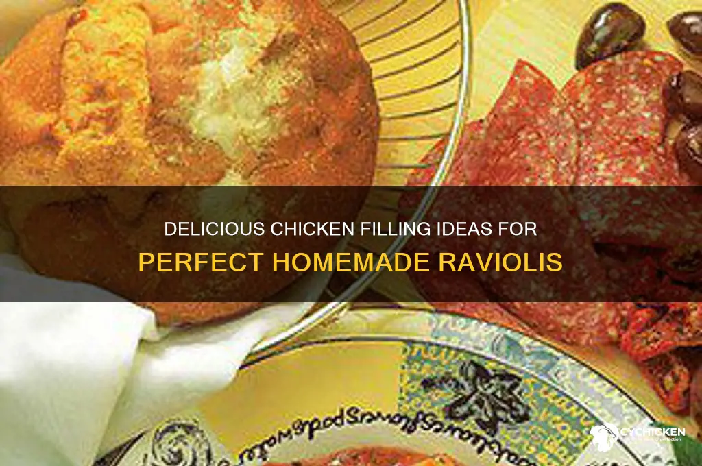 what kind of chicken filling for ravoilis