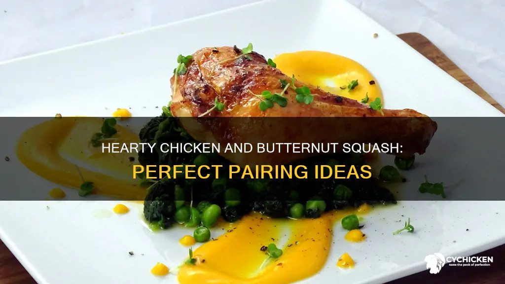 what kind of chicken goes well with butternut squash