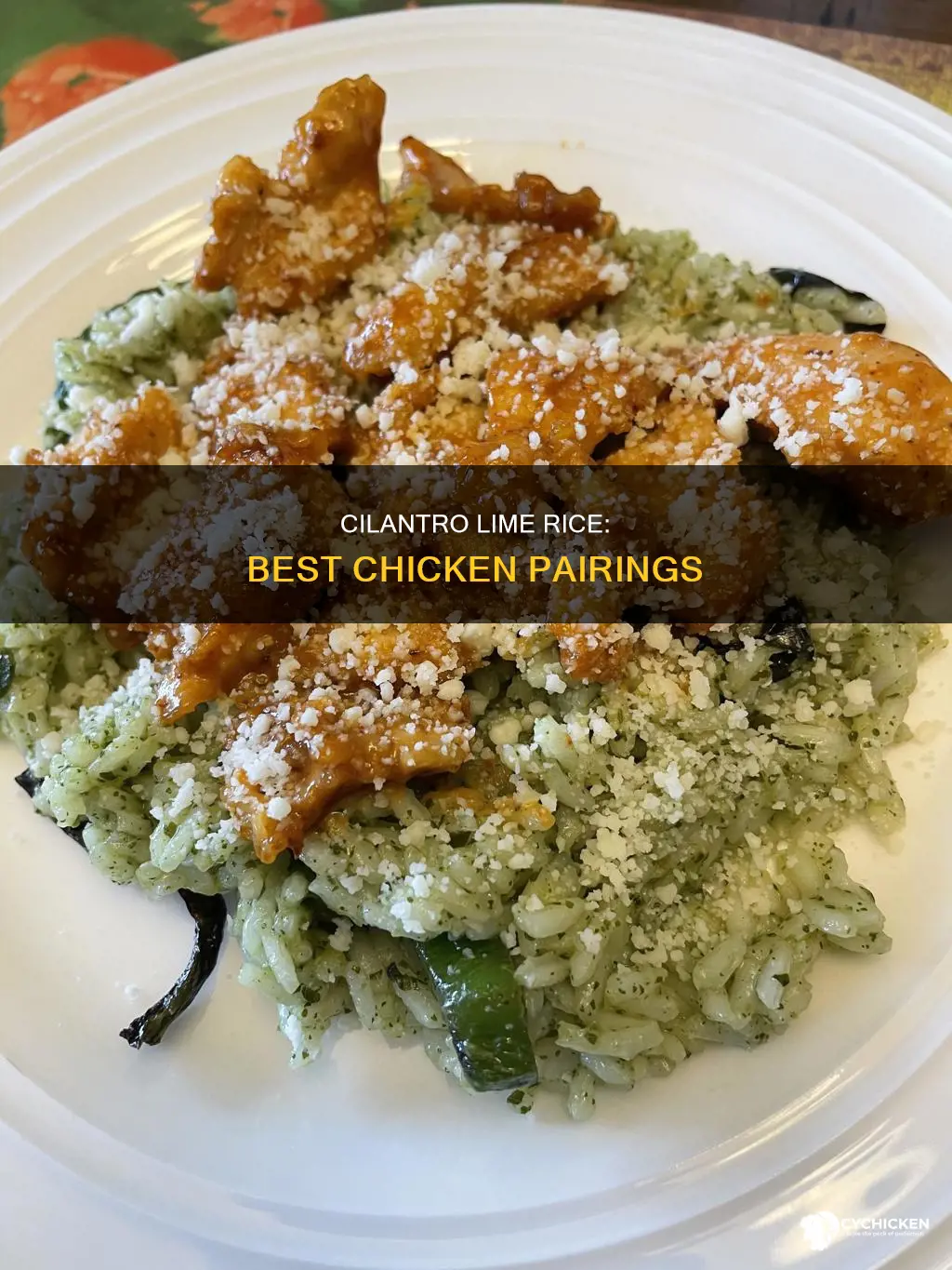 what kind of chicken goes with cilantro lime rice