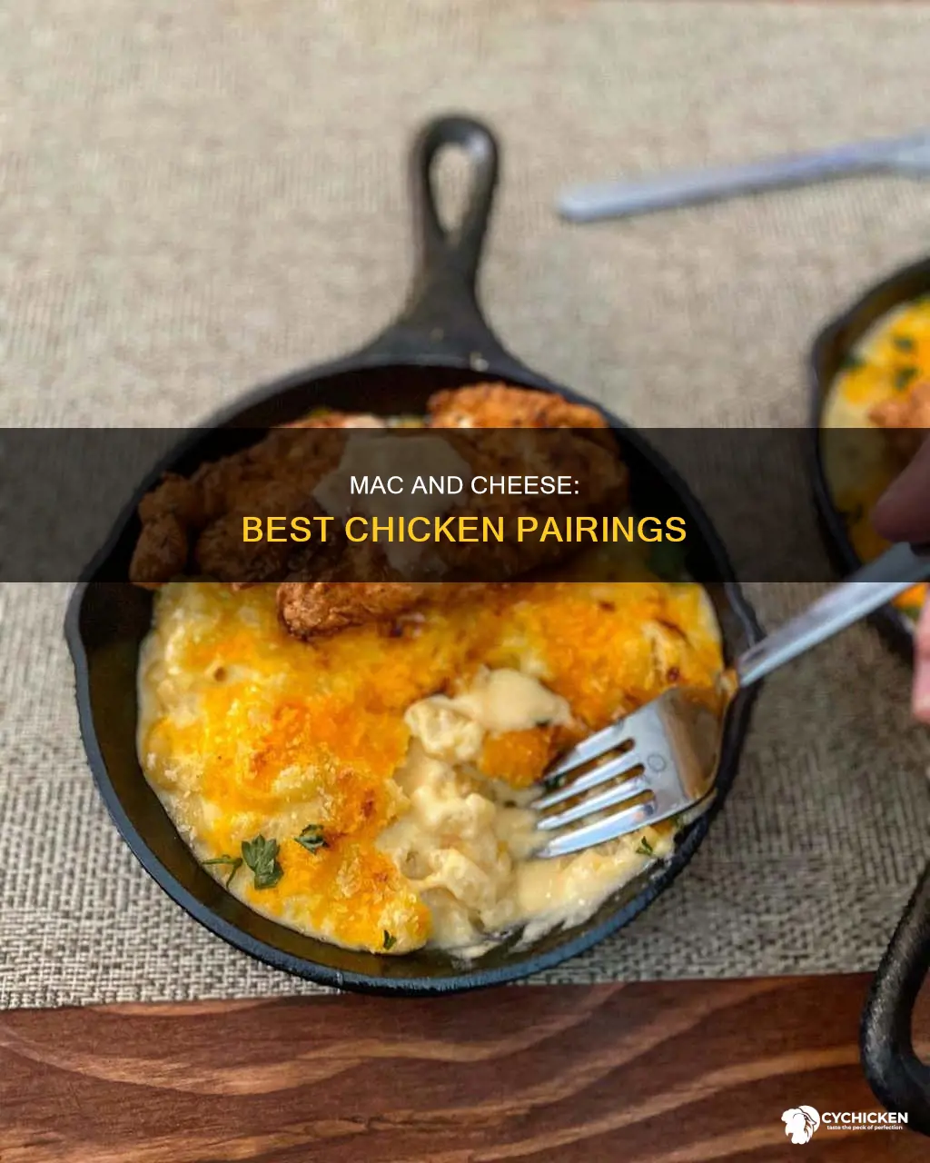what kind of chicken goes with mac and cheese