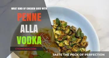 Chicken Choices for Penne alla Vodka