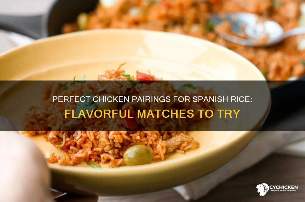 what kind of chicken goes with spanish rice