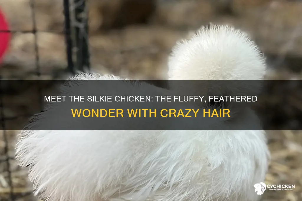 what kind of chicken has crazy hair