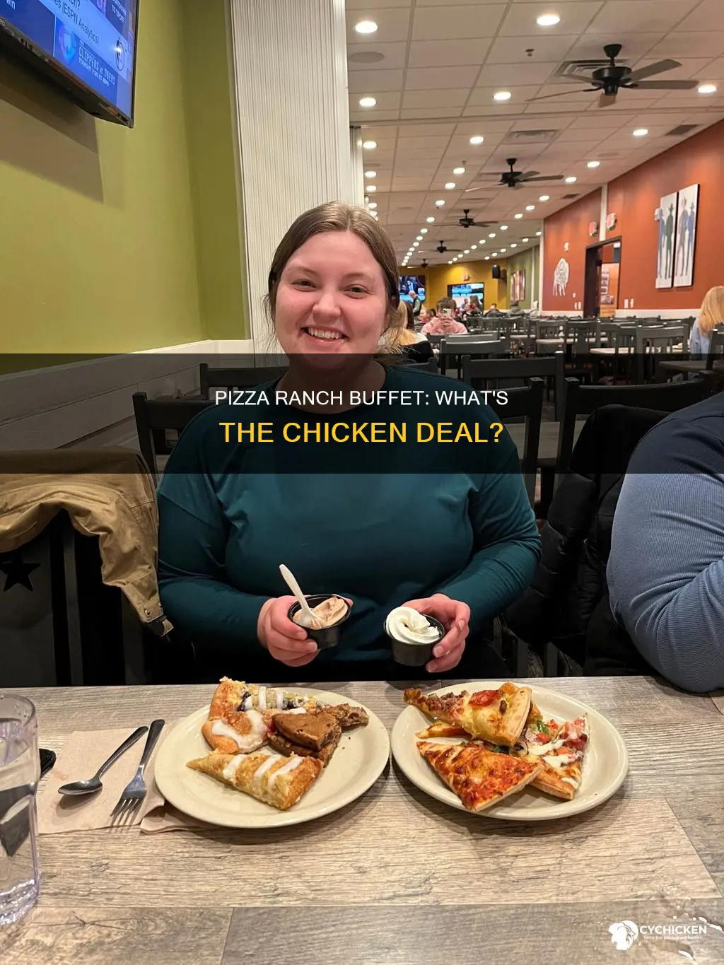 what kind of chicken is on pizza ranch buffer