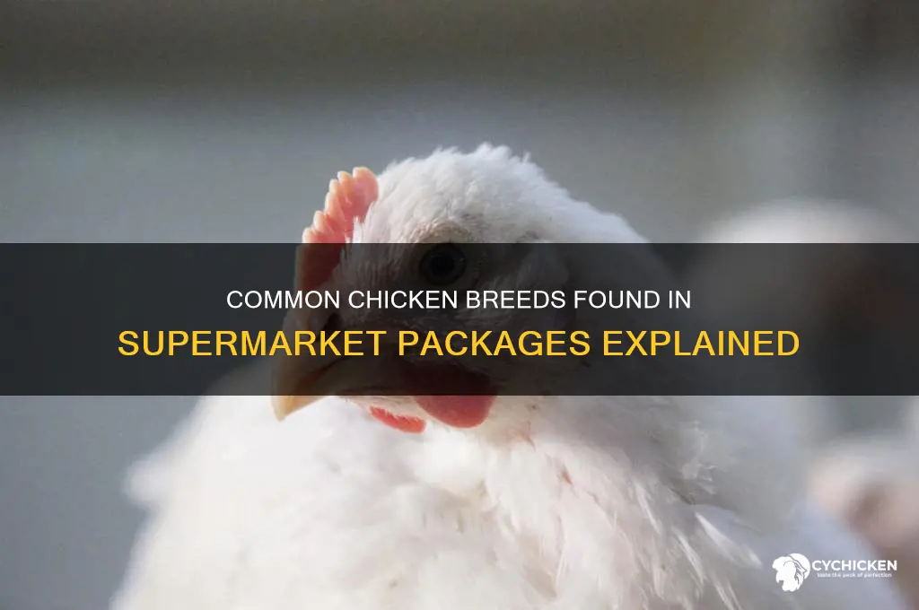 what kind of chicken is usually in packages