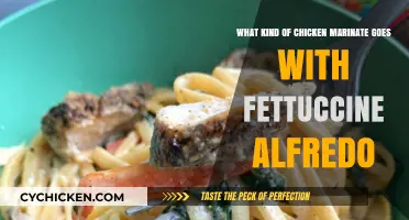 Chicken Marinate for a Creamy Fettuccine Alfredo
