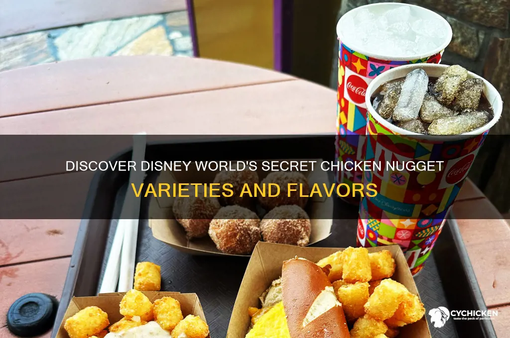what kind of chicken nuggets does disney world
