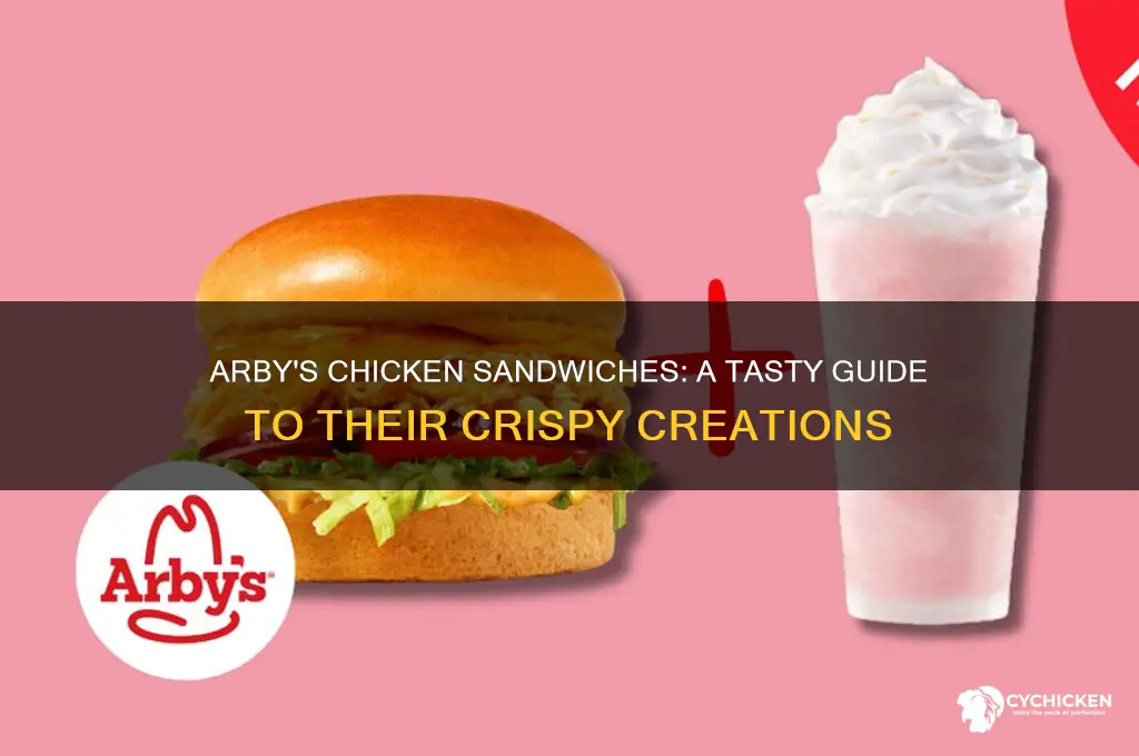 what kind of chicken sandwiches does arby