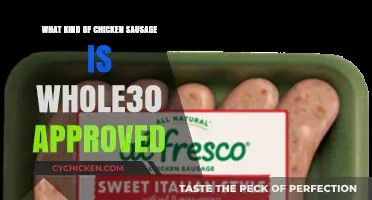 Whole30-Approved Chicken Sausage: Finding Compliant Options for Your Diet