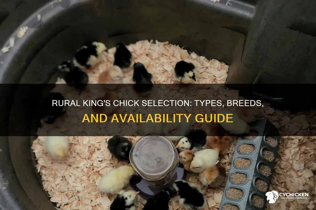 what kind of chicks does rural king carry