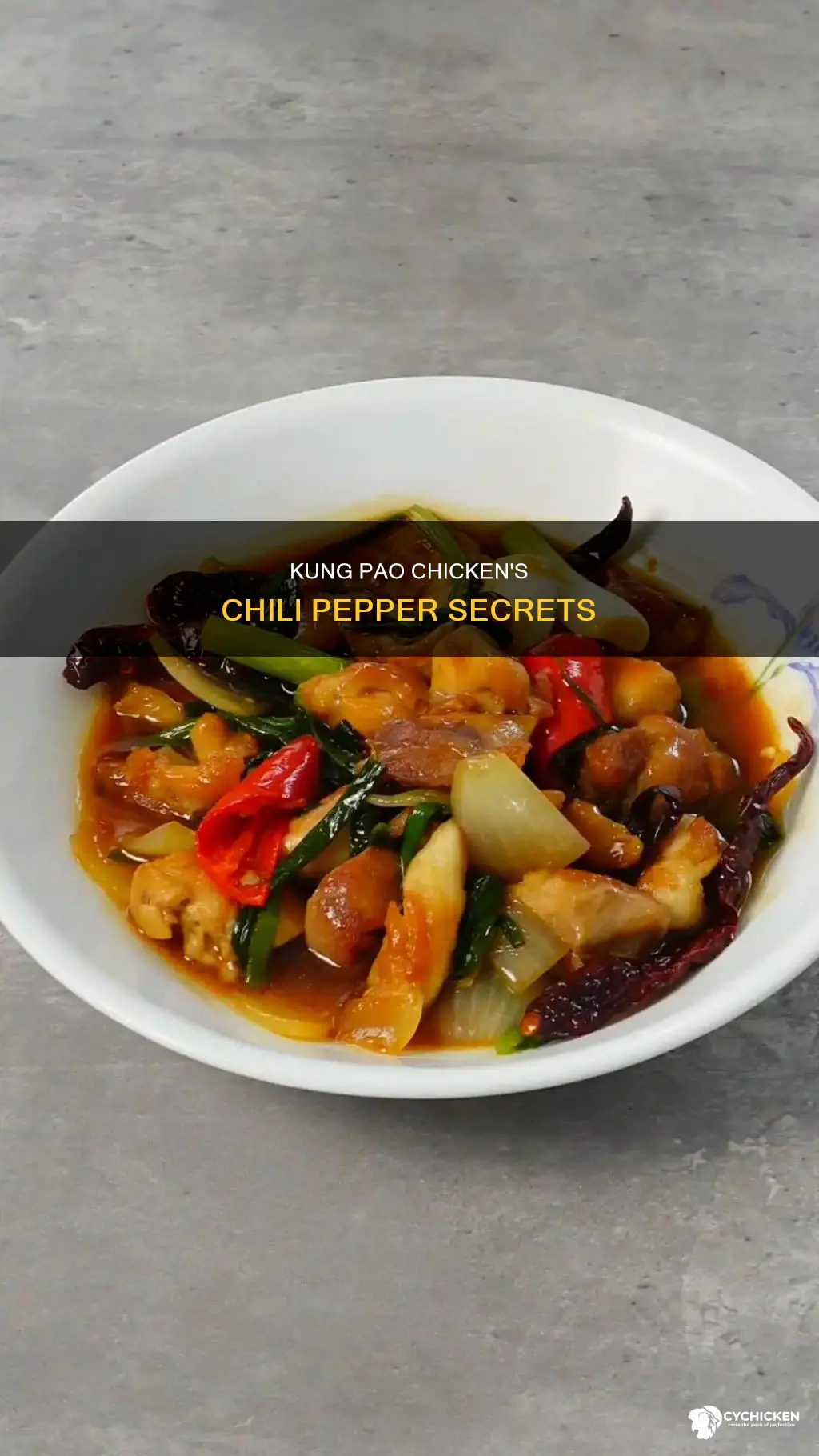 what kind of chili peppers are in kung pao chicken